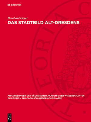 cover image of Das Stadtbild Alt-Dresdens